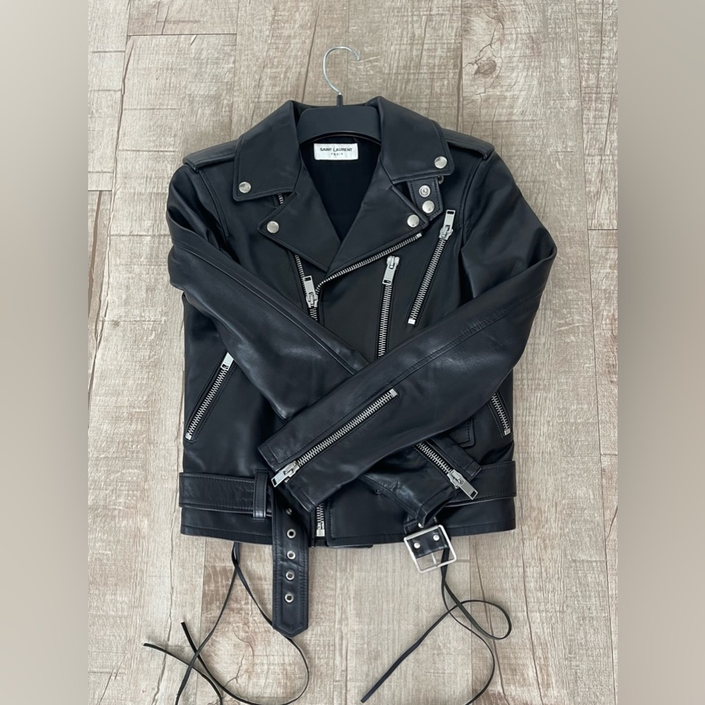 Saint Laurent Moto Leather Jacket